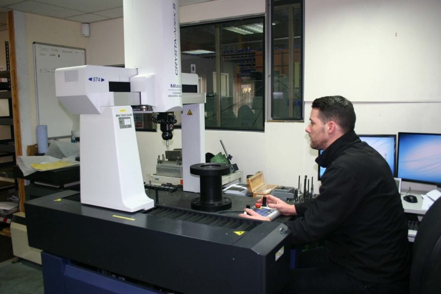 Full CMM Inspection - Crabb Engineering Ltd